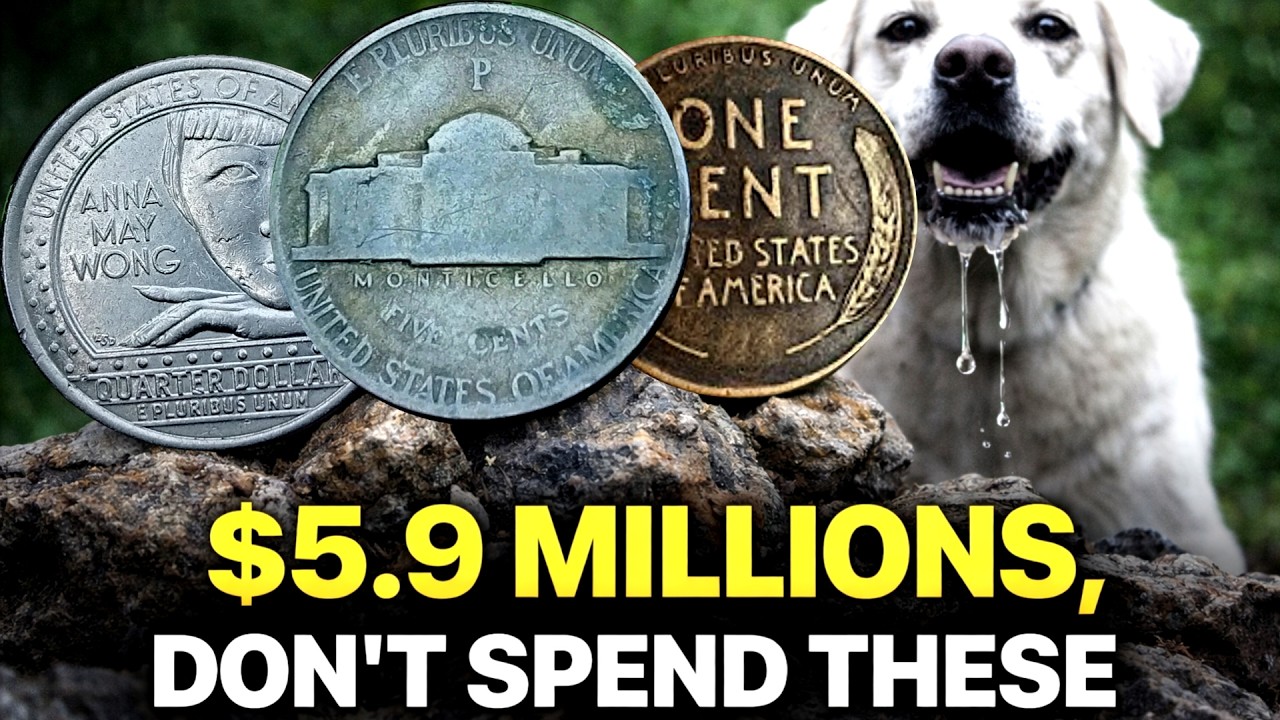 Top 3 US Coins Worth $400,000 | Wheat Penny, Jefferson Nickel & Quarter Dollar!