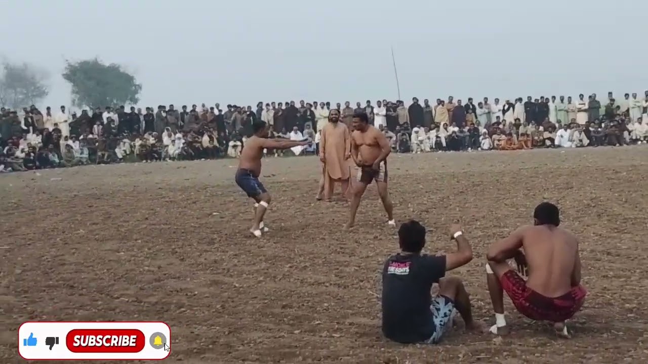 تماچے دار کبڈی کا میچ ہوا بہت ہی زبردست