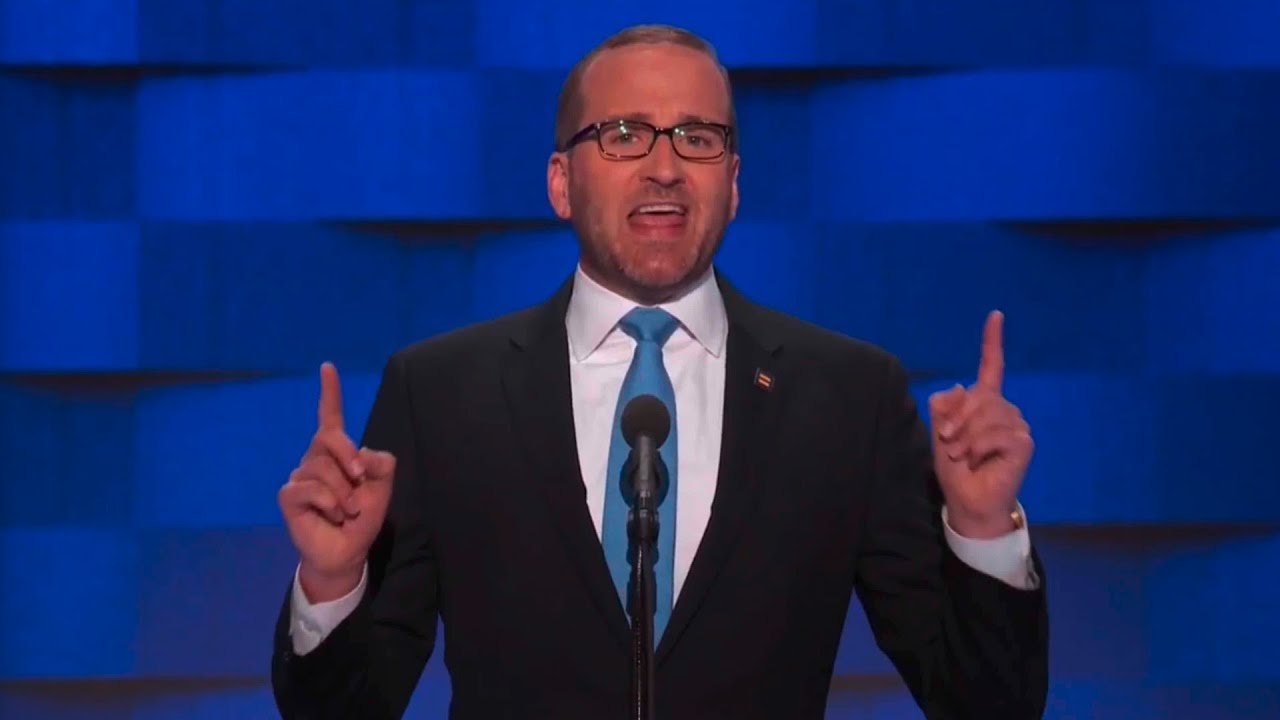 HRC President Chad Griffin addresses the 2016 Democratic National Convention