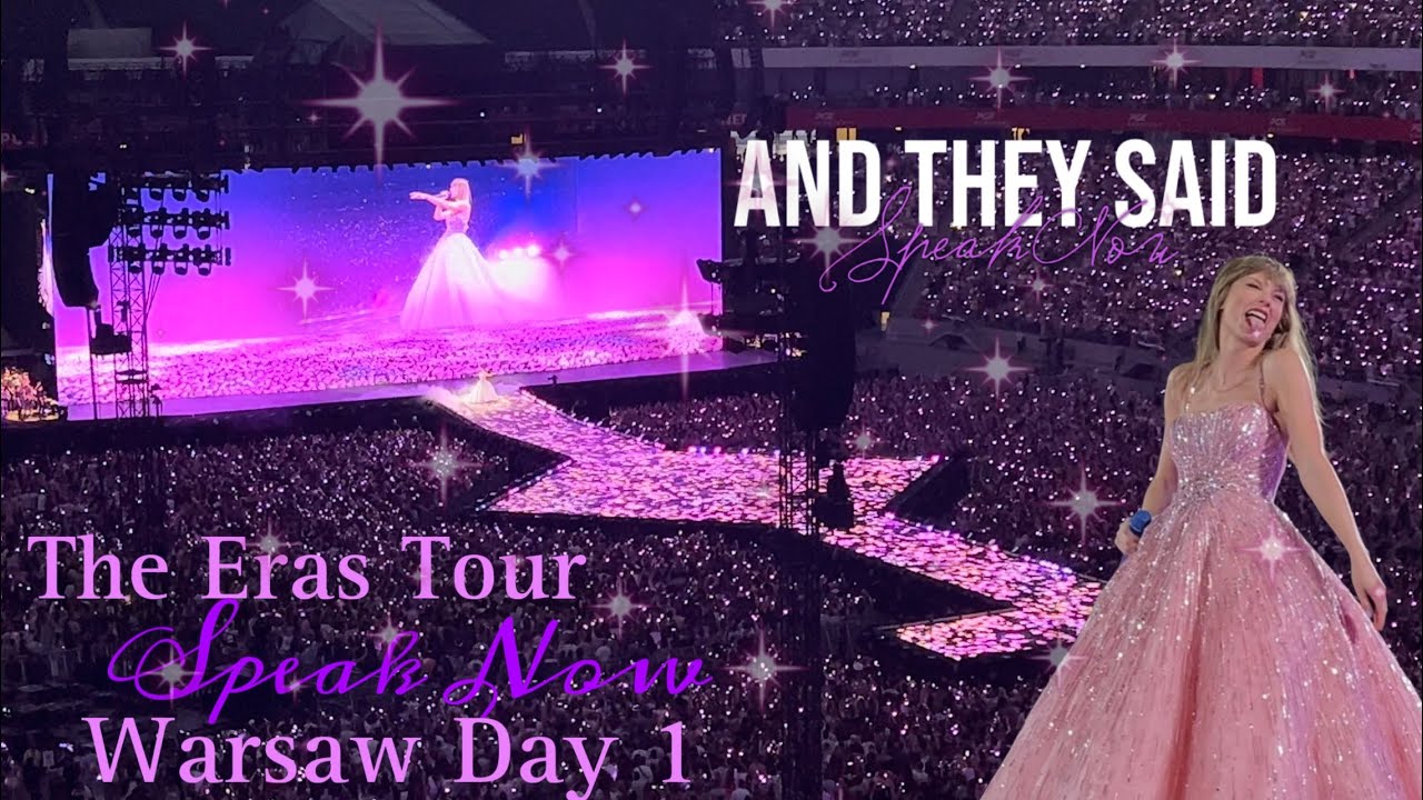 💜 Taylor Swift The Eras Tour Speak Now Era Full Performance Warsaw Day 1 [1.08.2024] 💜