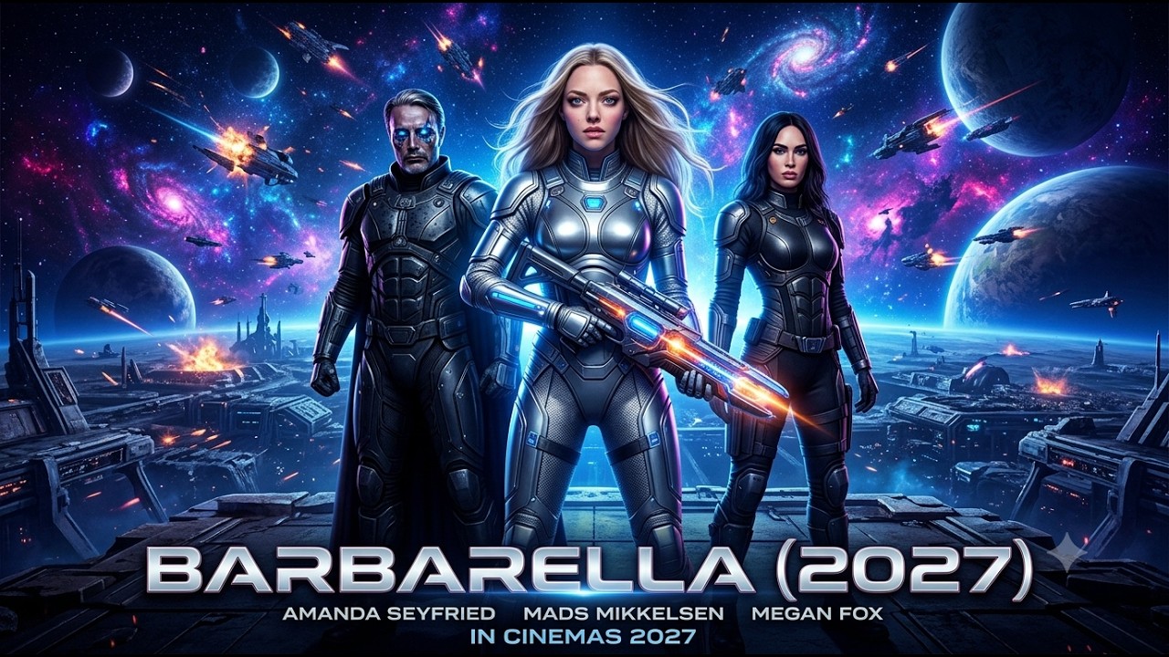 BARBARELLA (2027) Reboot | Amanda Seyfried, Mads Mikkelsen, Megan Fox | Concept Trailer