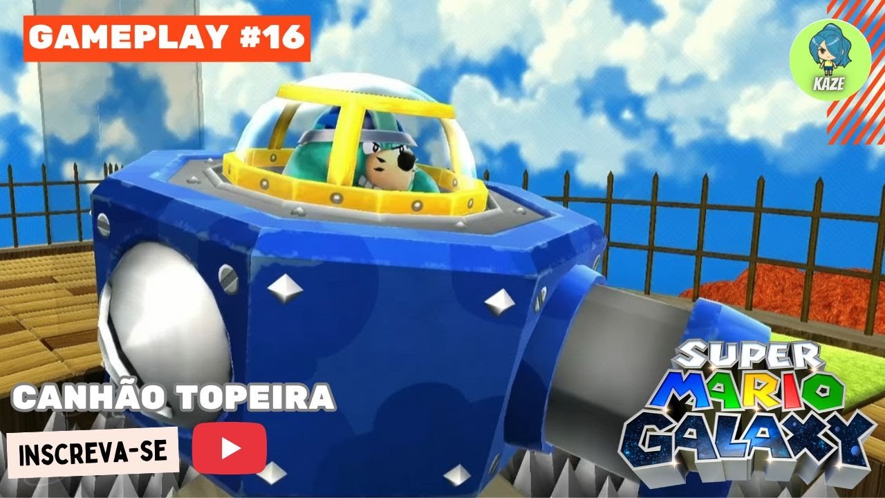 Super Mario Galaxy (Switch) - A Luta Contra a Toupeira na Chuva!