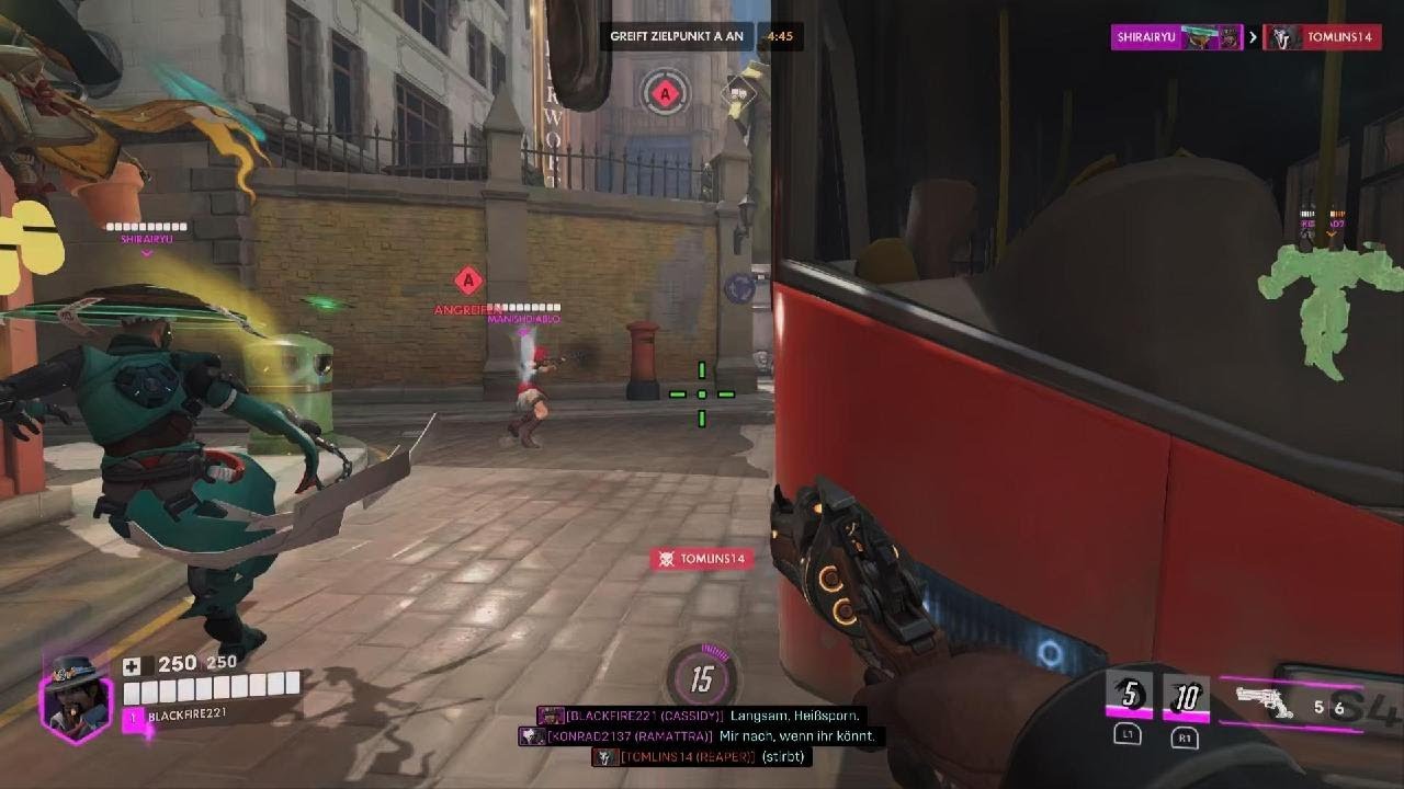 Overwatch Cassidy Gameplay Deutsch