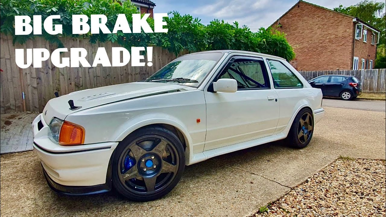 Обновление для ESCORT RS TURBO! Значительная модернизация тормозной системы Brembo и Cosworth.