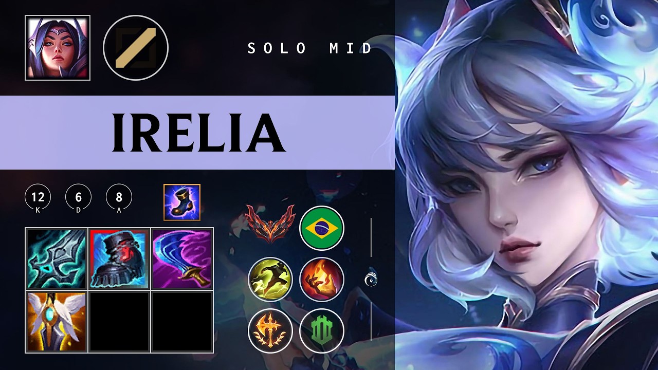 Irelia Mid vs Twisted Fate - BR Grandmaster Patch 26.03