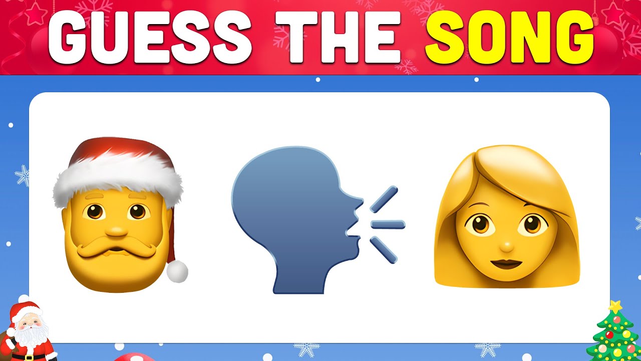 Guess The CHRISTMAS Song by Emojis🎅🎄🎶 Music Quiz