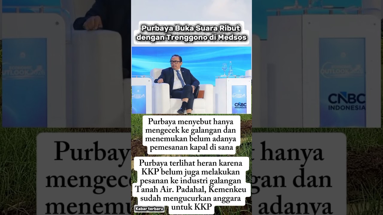 Purbaya Buka Suara Ribut dengan Trenggono di Medsos&lrm;