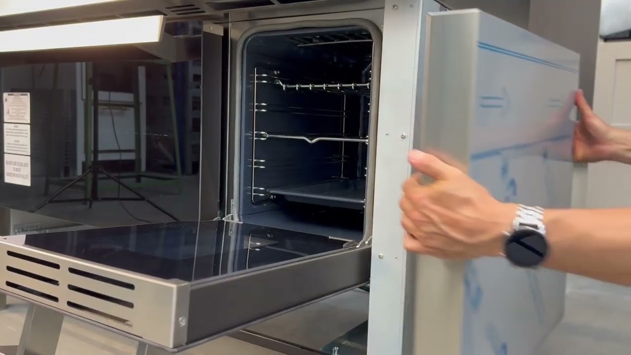 How to Replace the Side Panel on an ILVE Panoramagic Range