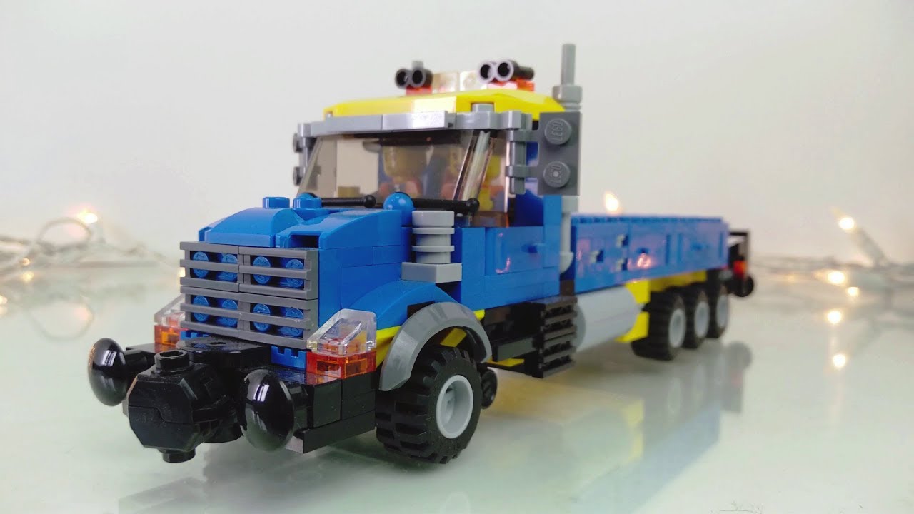 Custom LEGO Hi-Rail Power Unit!