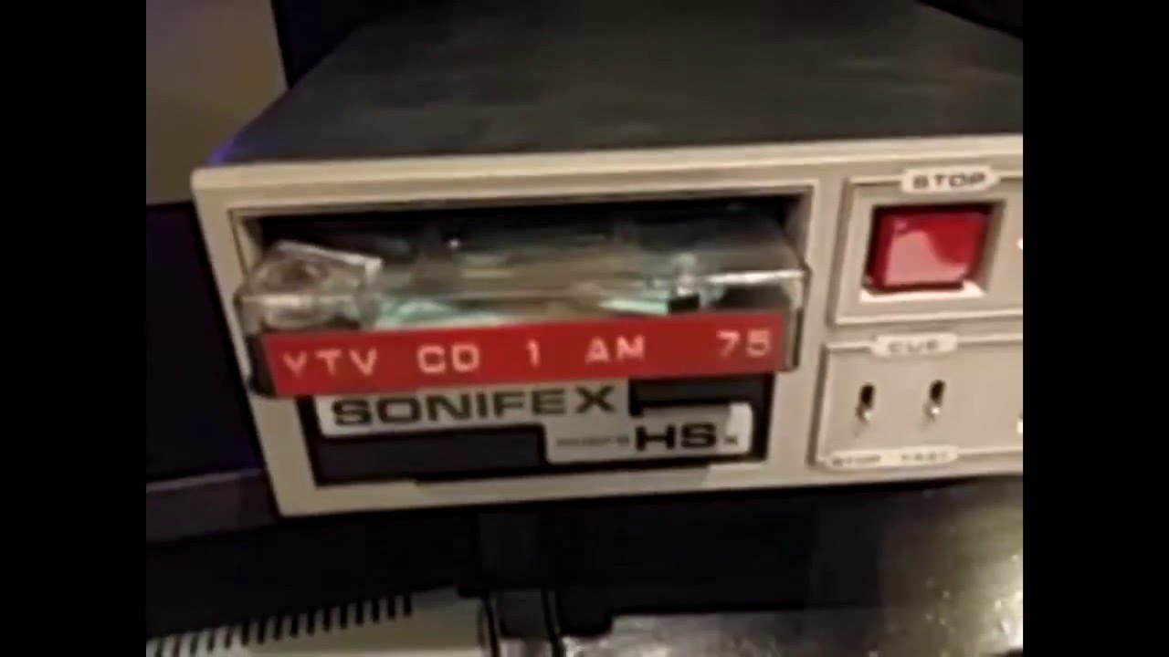 Hallam YTV Closedown Cart still working in 2014