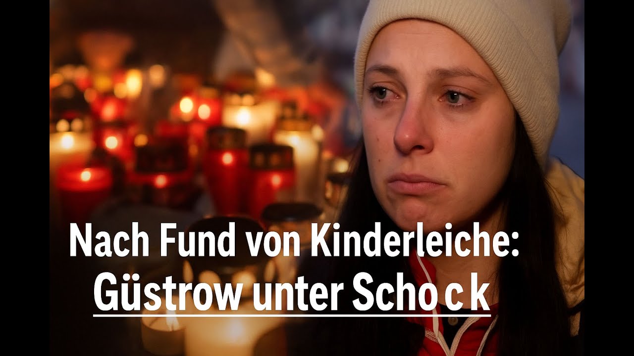 Nach Fund von Kinderleiche: Güstrow unter Schock - Viele Menschen trauern gemeinsam in Gottesdienst