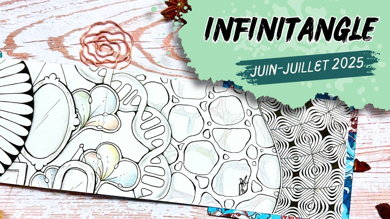 [Infinitangle 9] Derniere vidéo ! - Les tangles de juin et juillet 2025