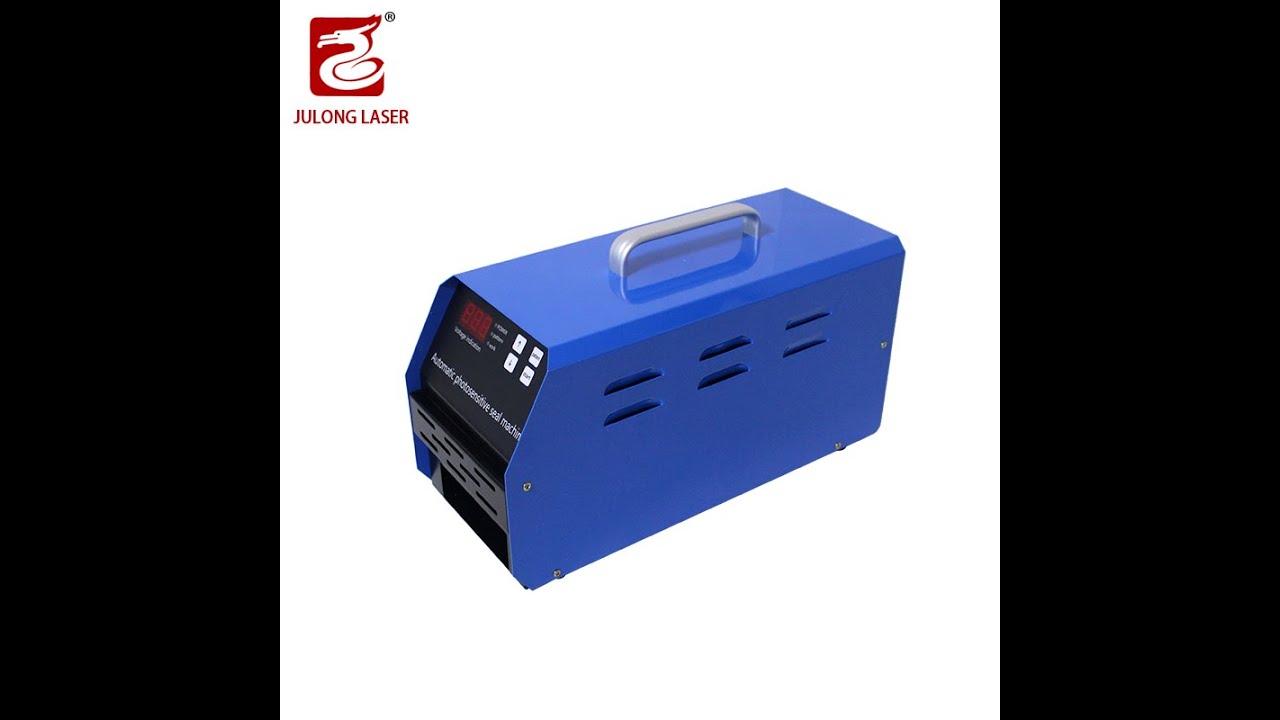 Auto stamp making Julong  flash stamp seal machine