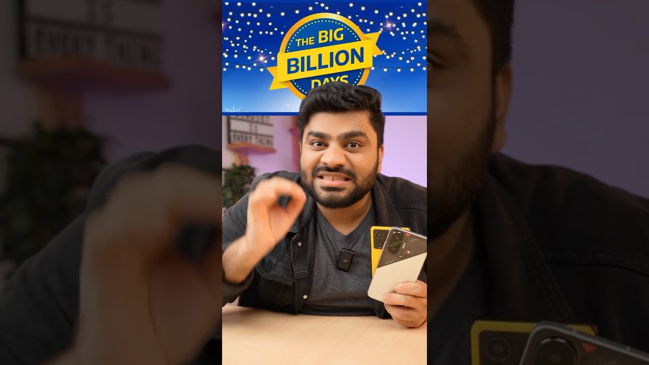 POCO F7 & X7 Pro at Crazy Discount 🔥 Big Billion Days Sale Shock!