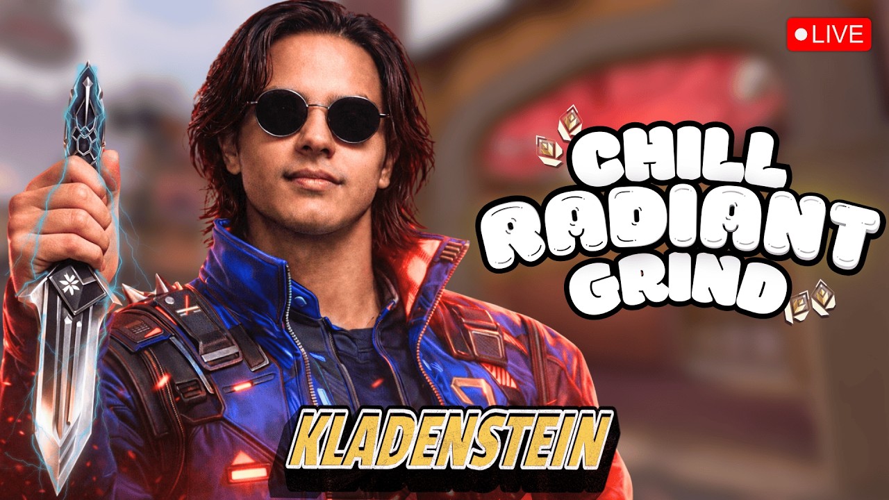 🔴RADIANT RANKED GRIND with NEW VCT Capsule | Fix Your Monday Blues w #klad #valorantlive