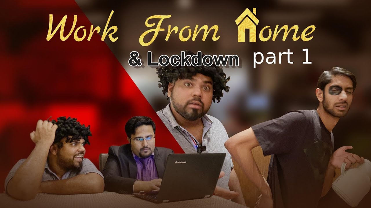 Work from home in lockdown | hyderabadi comedy | Deccan Drollz