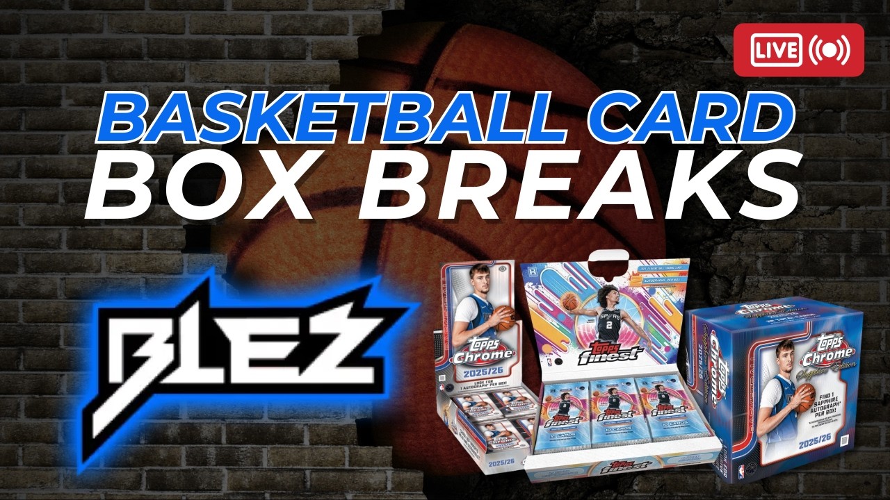 JAGS BACK W/ANOTHER 6 DAY MARATHON! FINEST & CHROME & SAPPHIRE! #toppsfinest #boxbreaks #sportscards