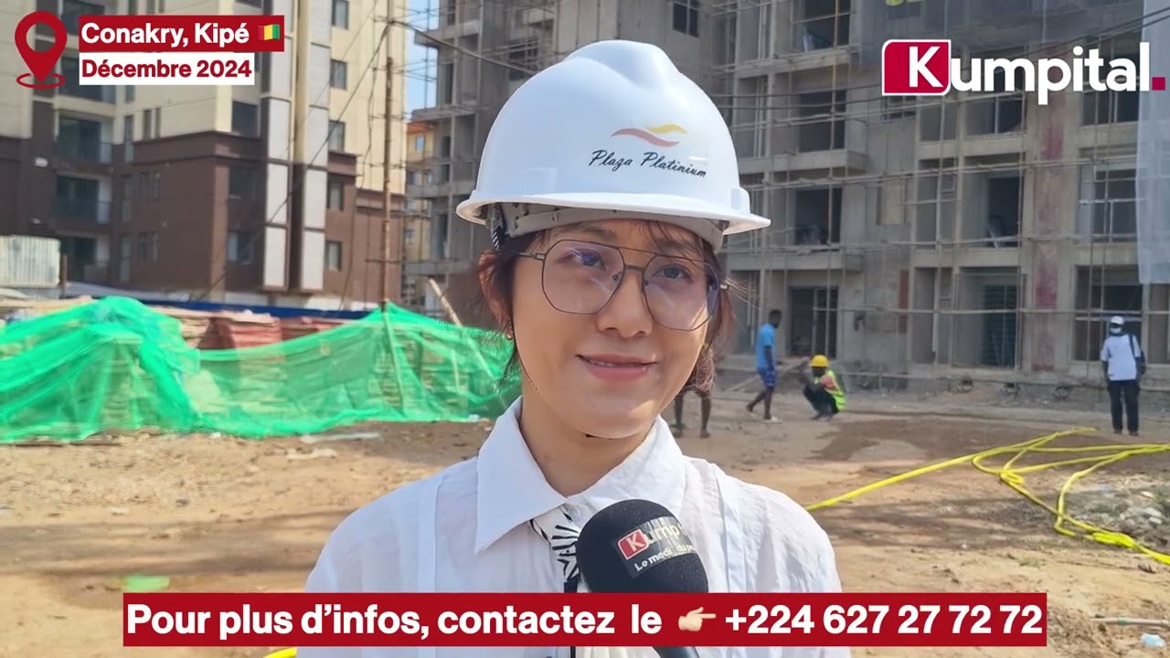 Conakry/Kipé 🇬🇳 : Lancement des travaux de construction de l'immeuble 5 R+18 de Plaza Platinium