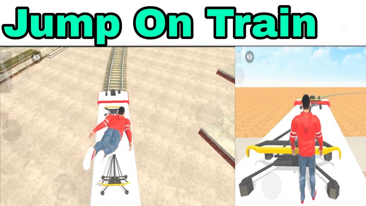 Jump On Train 🚂 | Indian Grand Theft Aura Game 
