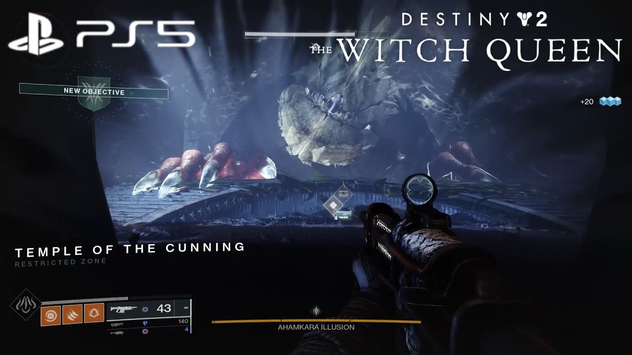 Destiny 2: The Witch Queen - Ahamkara Boss Fight 1080p