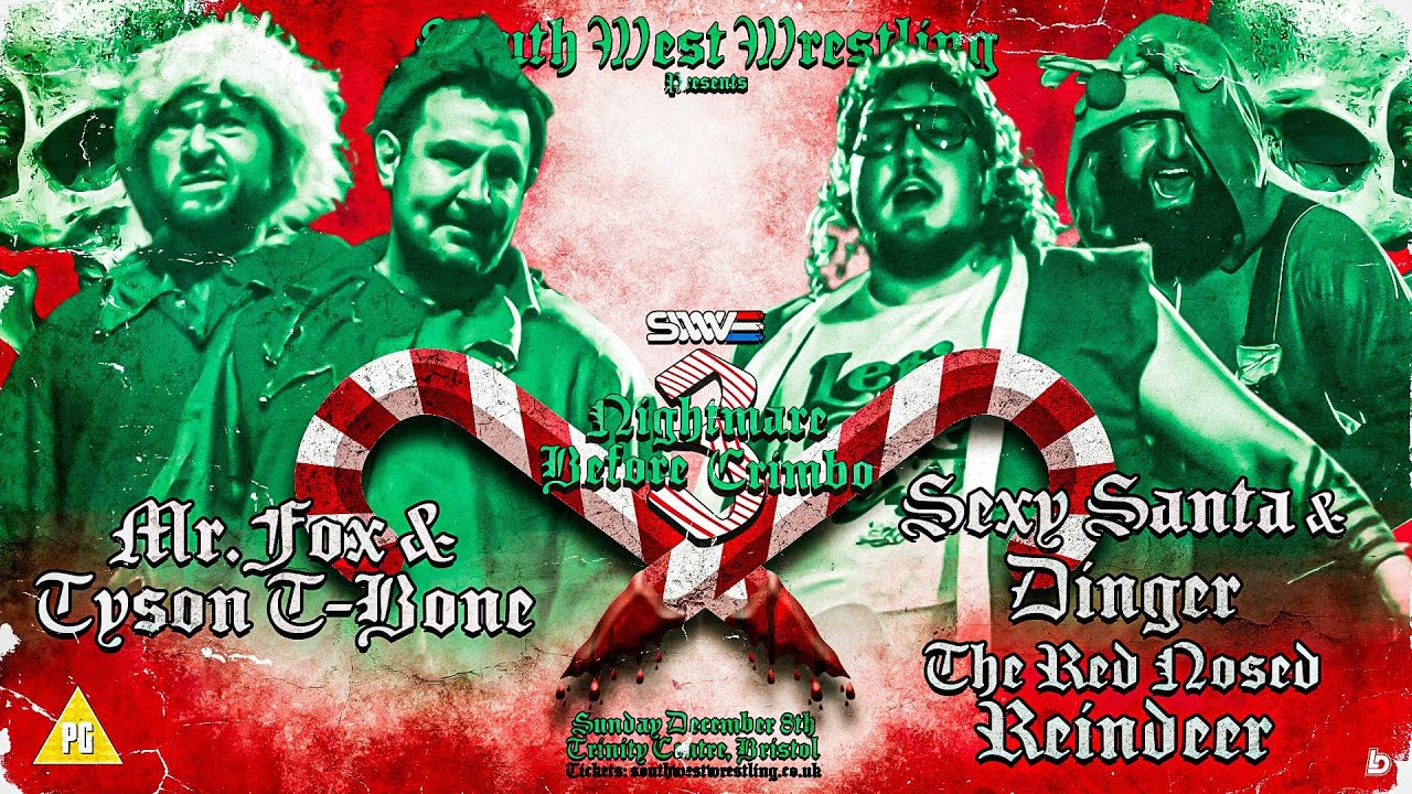 FREE MATCH | Mr. Fox & Tyson T-Bone Vs. Dinger The Red Nosed Reindeer & Sexy Santa