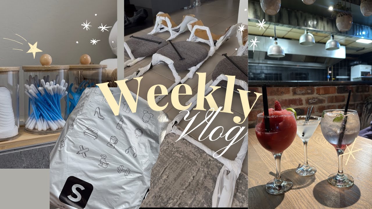 SOFT DAYS & CHAOS.🤍| PR unboxing | Time with friends| Home deco.🖼️ #weeklyvlog #southafricanyoutuber