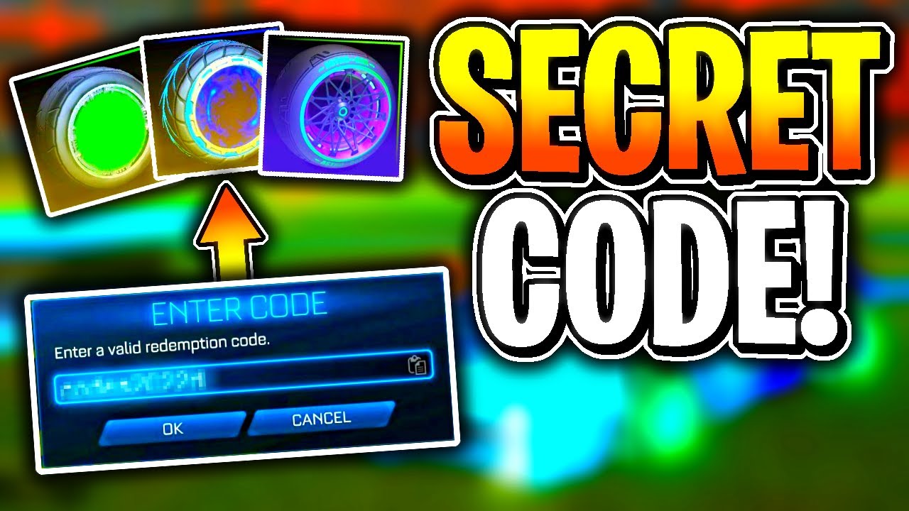 Rocket League New SECRET Redeem Codes!