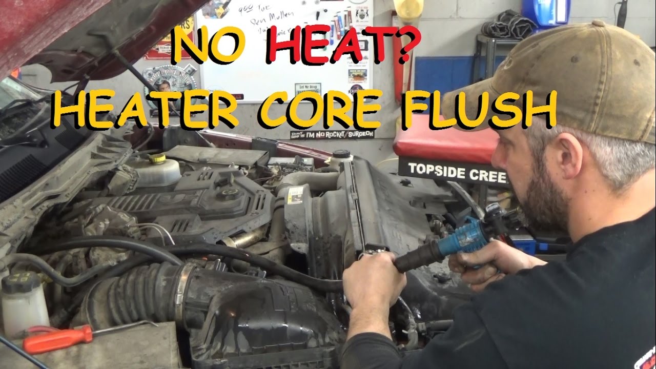 Flushing A Heater Core