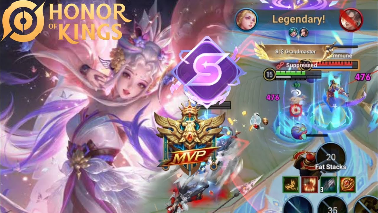 MVP!!! Урон от гибрида Эрин просто невероятный | Геймплей Honor of Kings