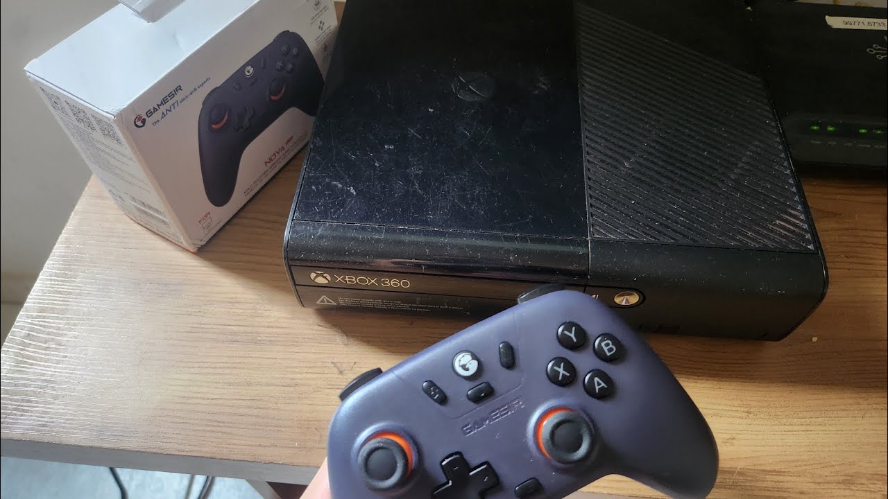 Como usar controle Gamesir no Xbox360