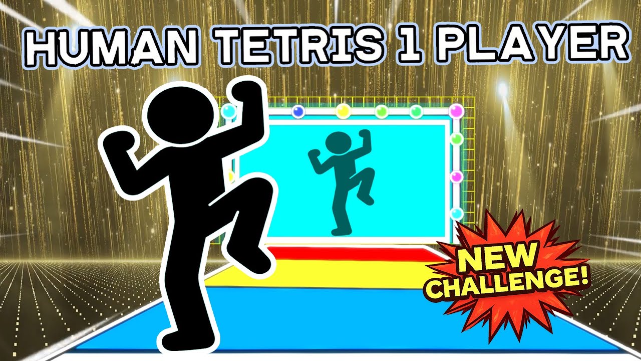 HUMAN TETRIS ORIGINAL | Immersive Interactive Warm Up | Part 2