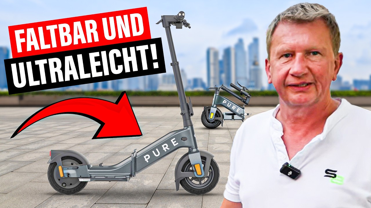 StreetBooster PURE Flex eScooter: Der innovativste E-Scooter des Jahres