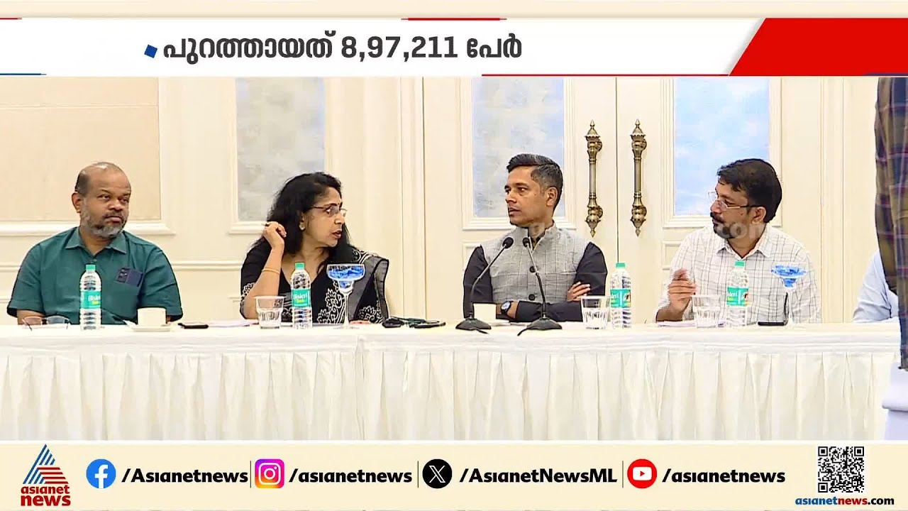 2.69 കോടി വോട്ടർമാർ;  ഒടുവിൽ കേരളത്തിൽ എസ് ഐ ആർ അന്തിമ പട്ടിക തയ്യാർ