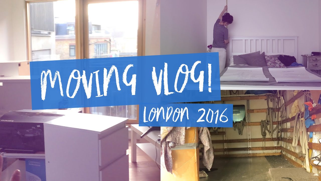 Moving vlog! - London Apartment 2016 | CharliMarieTV