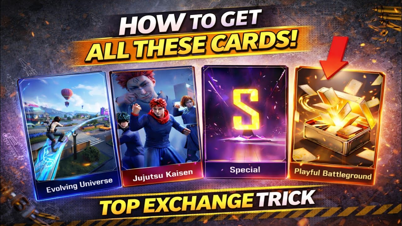 How To Collect Cards In Bgmi | How To Get All Cards in BGMI | Card Exchange Kaise Karen BGMI Mein