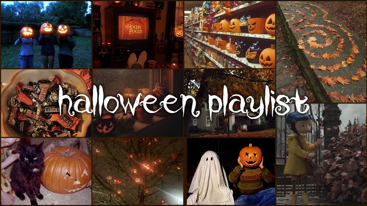 ultimate halloween playlist 🦇༉‧₊˚.