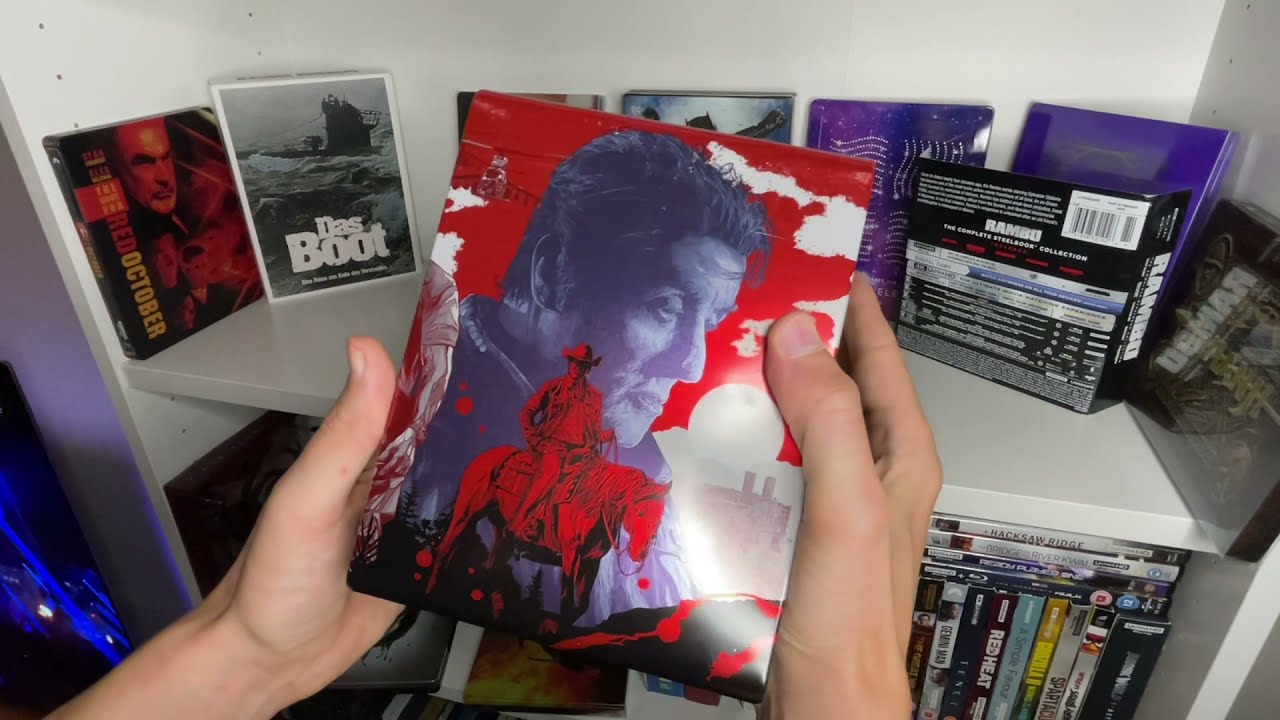 PREMIUM DAY épisode II: Rambo The COMPLETE 4K steelbook COLLECTION Best buy exclusive. La FOLIE.