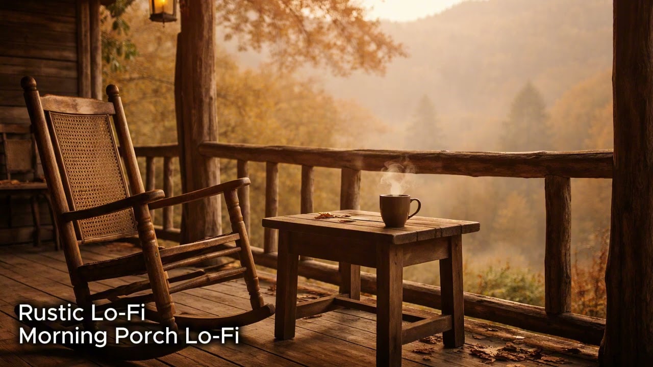 Calm Morning Stillness on the Porch – Gentle Rustic Lo-Fi ☀️ (1h 46m)