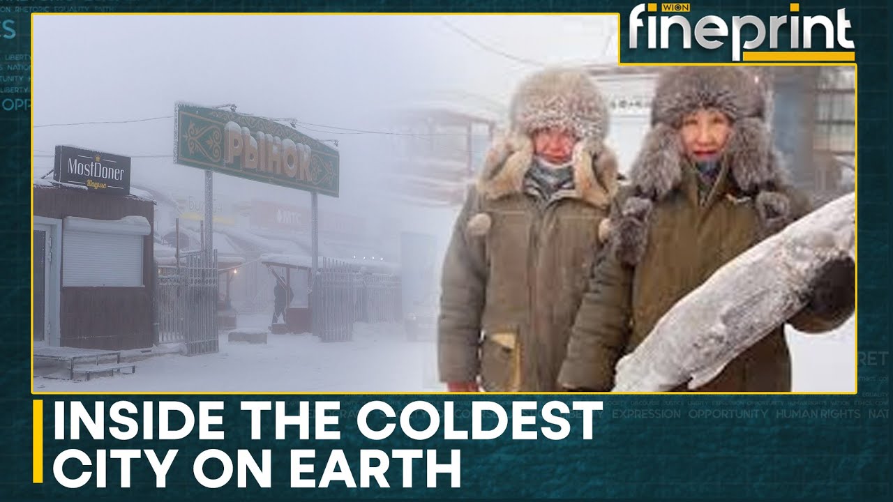 Yakutsk Located In Russia Experiences Temperatures Upto -40°C During Winter | WION Fineprint