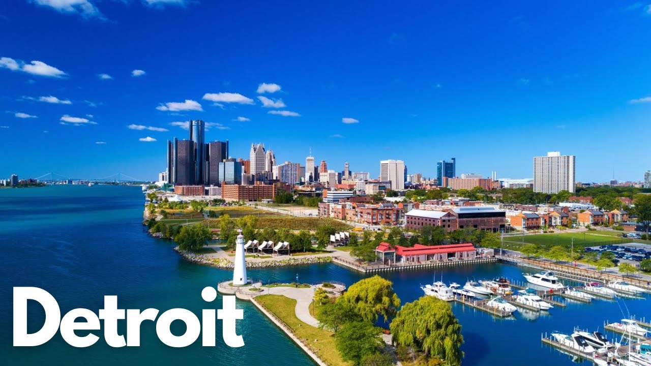 Detroit Like Never Before: Relaxing Aerial Tour