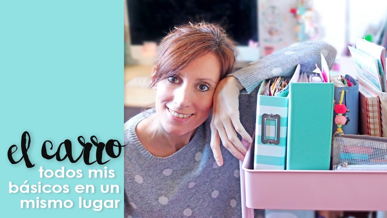 Organización: Mi carrito para Scrapbooking