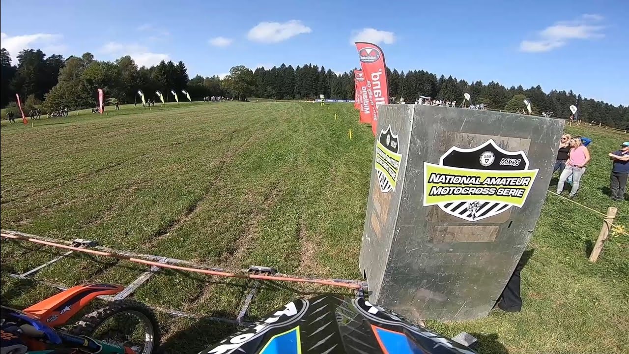 Motocross Eschholzmatt 30.09.2023 2. Lauf MX2 FUN 84. Christian Hüber KTM SXF 250
