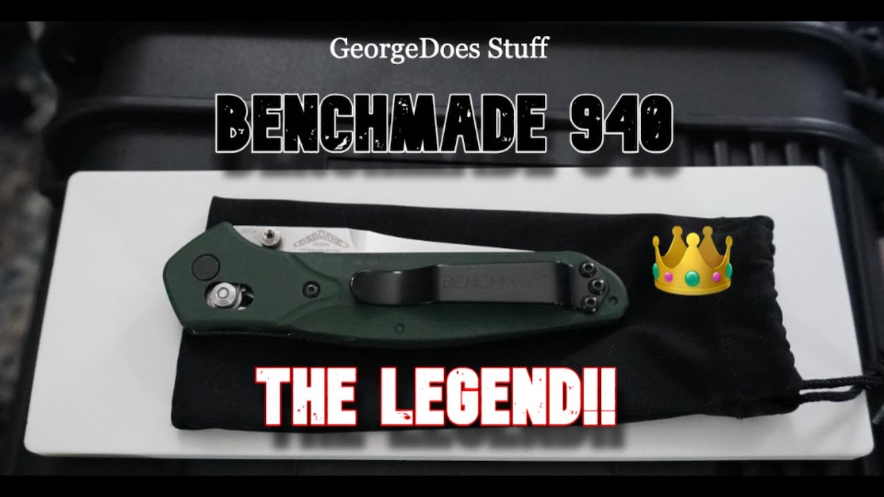 Benchmade 940...An ICON for EDC!!  #knifereview