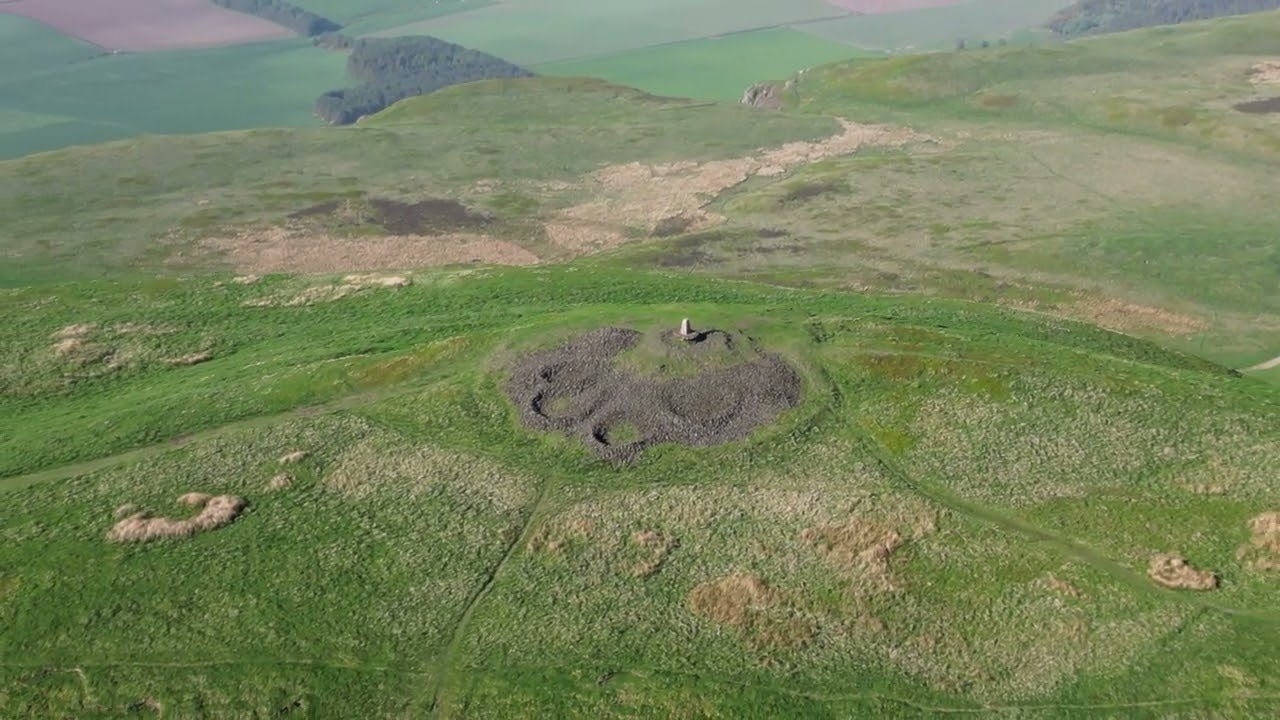 4K Drone Tour: West Lomond Hills - Summits, Reservoirs & Cliffs | Relaxing DJI Footage