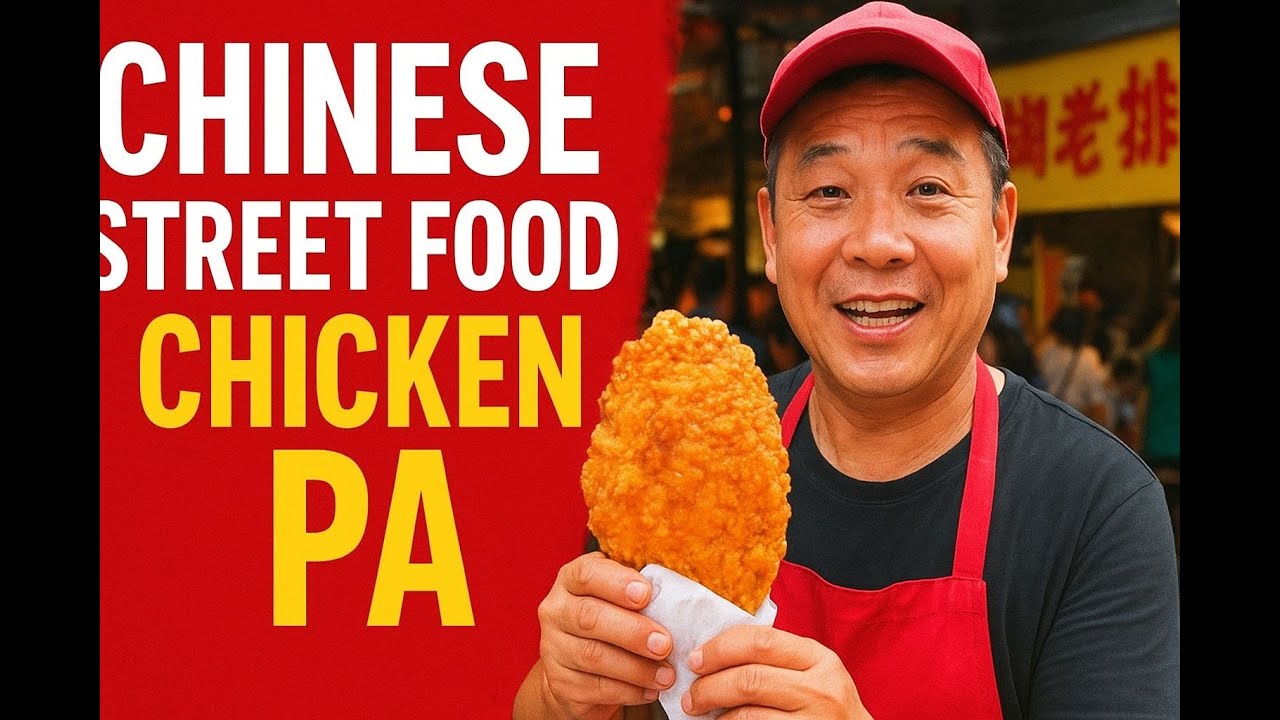 🔴Live stream🔴 Chinese Internet Celebrity “Chicken Pa” Street Food