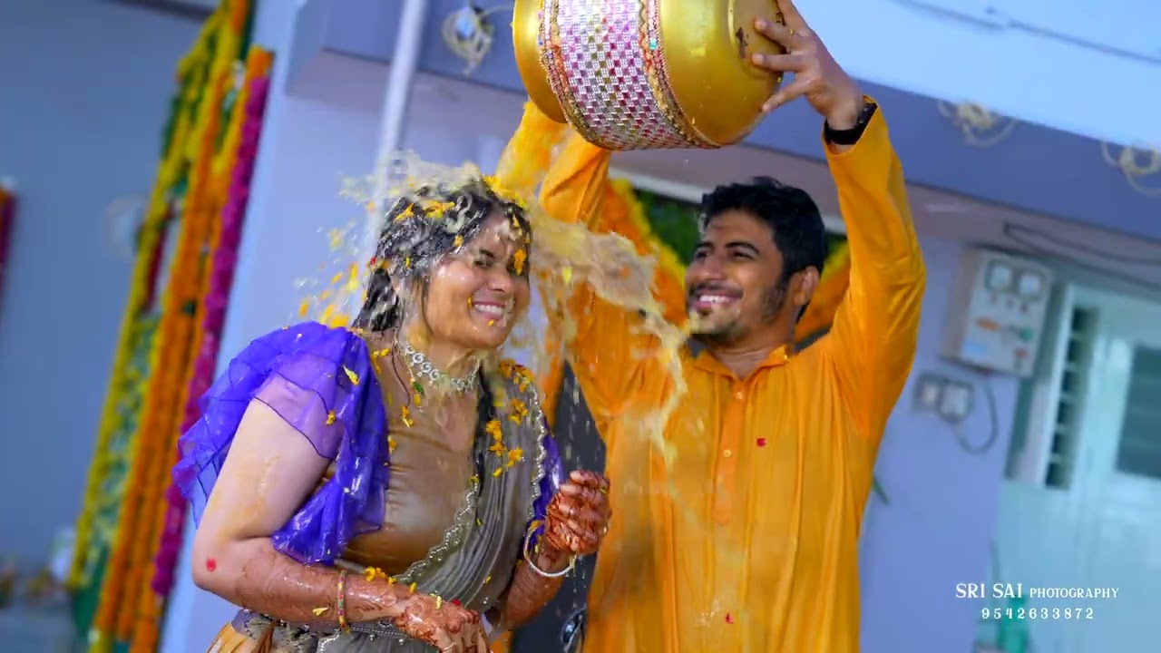 #Venkata Sai... Haldi celebration..@ 