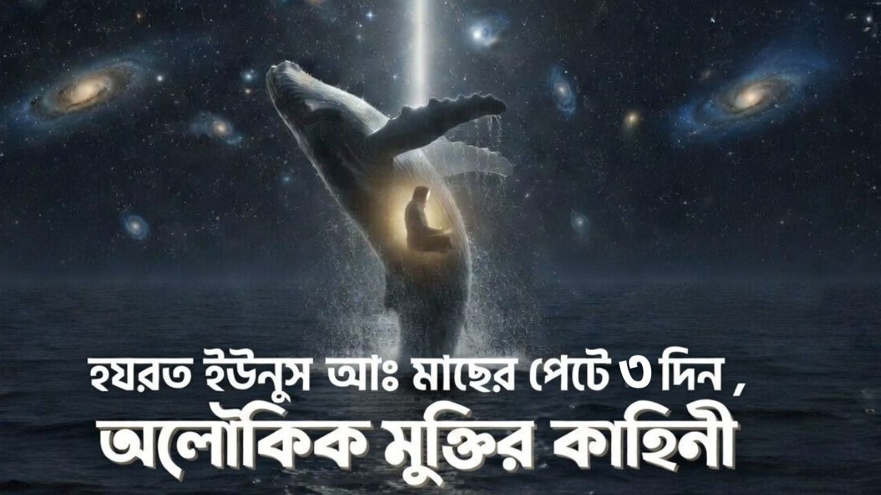 হযরত ইউনুস আঃ মাছের পেটে ৩ দিন | অলৌকিক মুক্তির কাহিনী |The Voice of Iqra