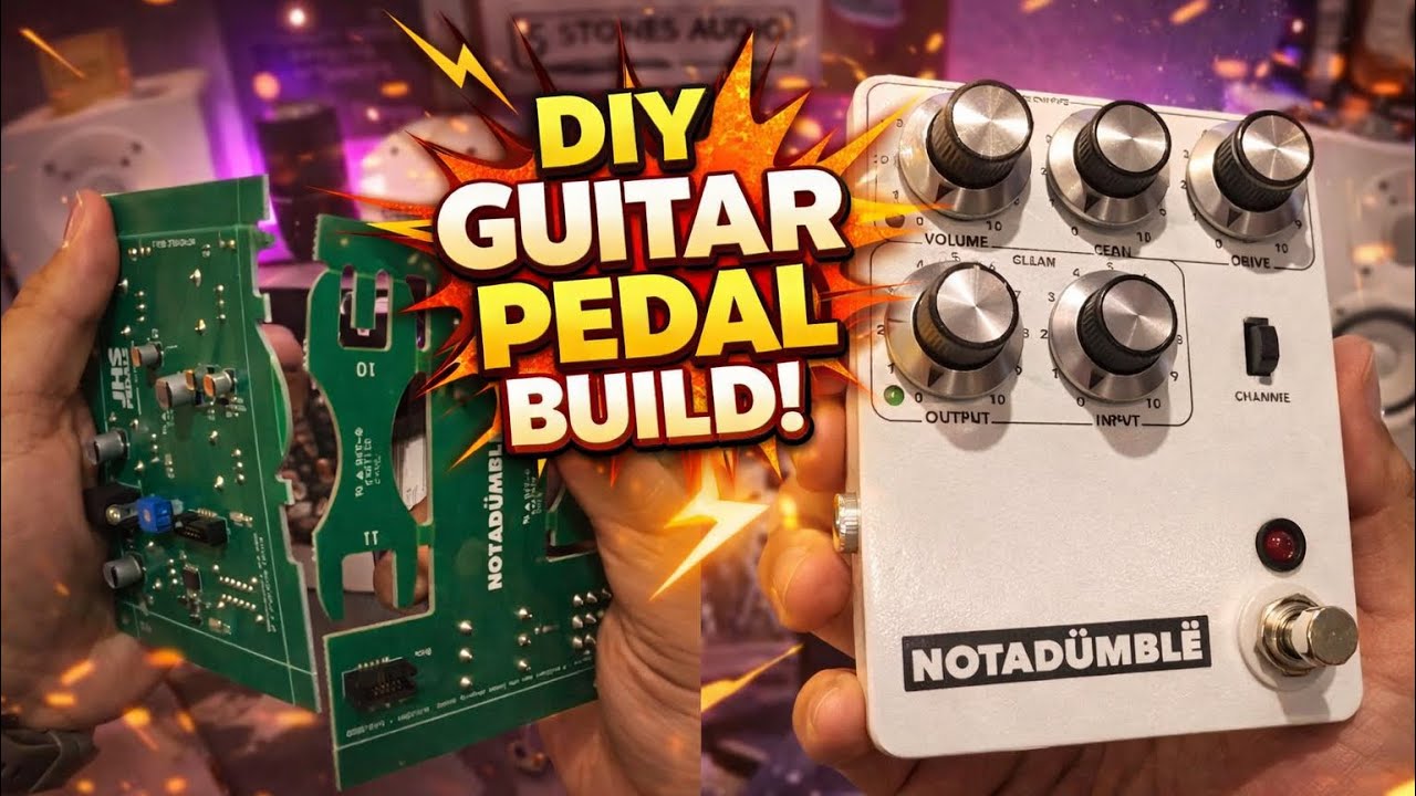 JHS NOTADÜMBLË DIY GUITAR PEDAL BUILD 