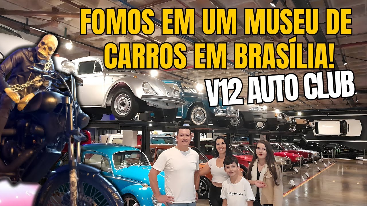VISITAMOS UM MUSEU DE CARROS NO DF (V12 AUTO CLUB)