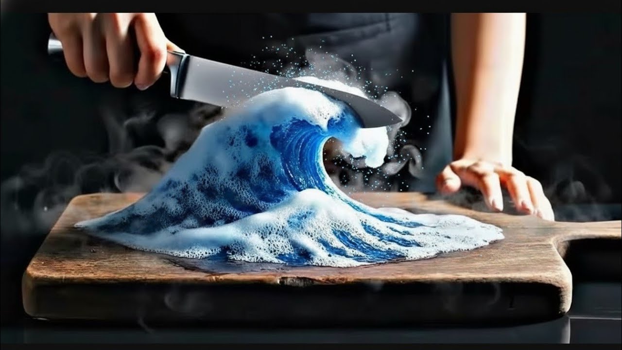 AI ASMR CUTTING OBJECTS (EXTREMELY SATISFYING)